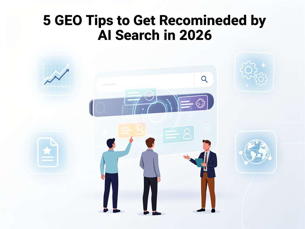 5 GEO Tips to Get Recommended by AI Search in 2026