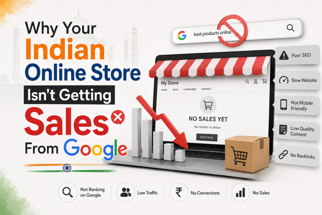 Why Your Indian Online Store Isn't Getting Sales From Google