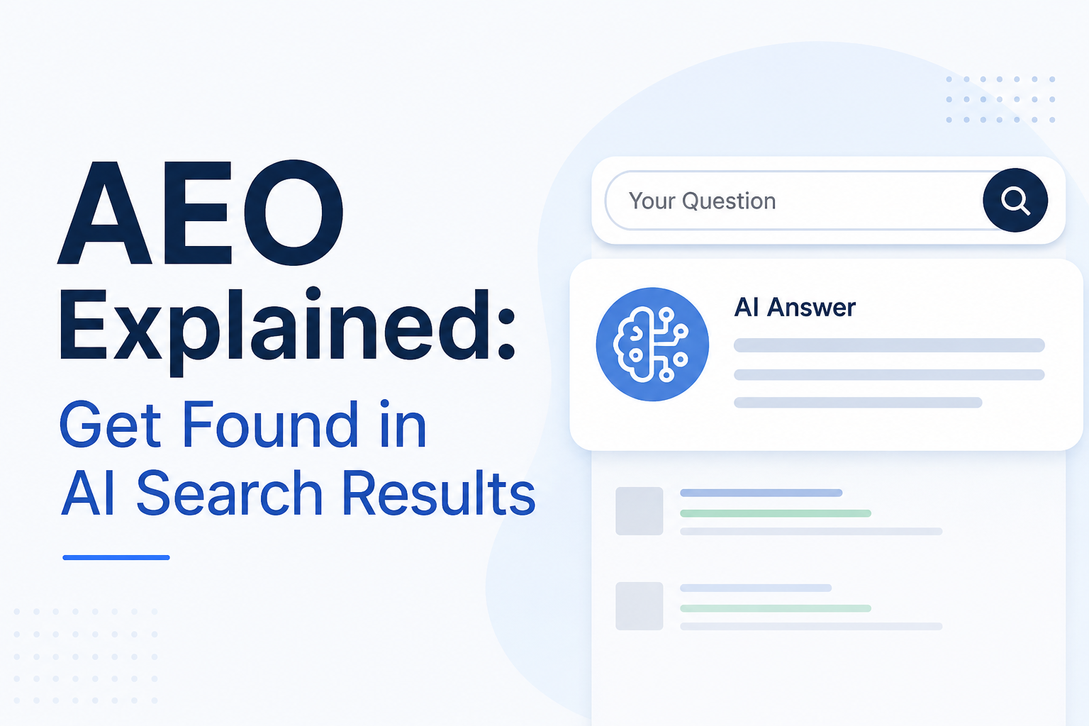 AEO Explained: Get Found in AI Search Results
